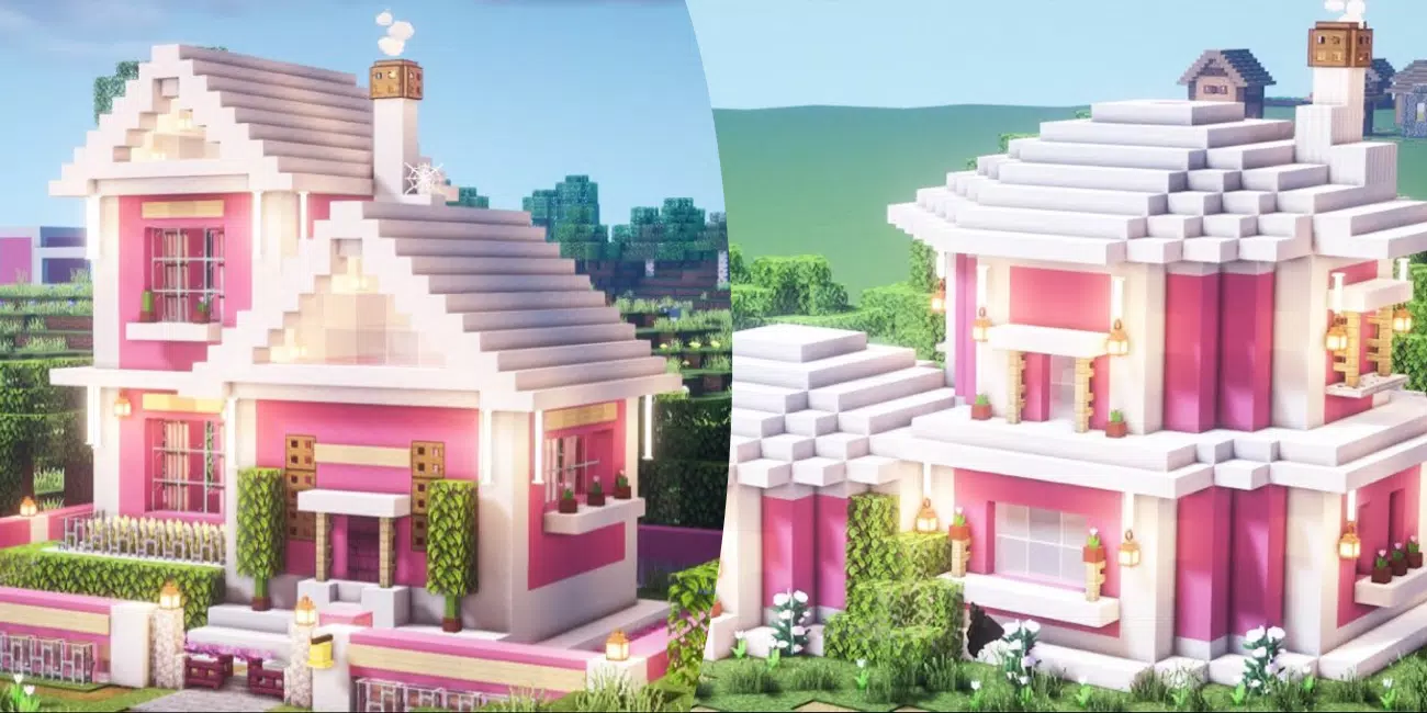 Pink Princess House for Minecraft PE APK pour Android Télécharger