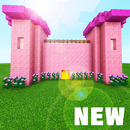Dollhouse Pink House for Girls Minecraft APK