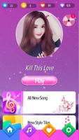 Flower Pink Piano Tiles - Girly Butterfly Songs โปสเตอร์