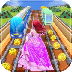 Pink Princess Run - Pink Girl Subway Runner