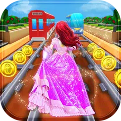 Скачать Pink Princess Run - Subway Escape Girl Run Temple APK