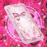 Pink Bow Live Wallpaper иконка