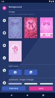 Pink Bow Live Wallpaper ポスター