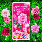 Spring Rose Live Wallpaper icône