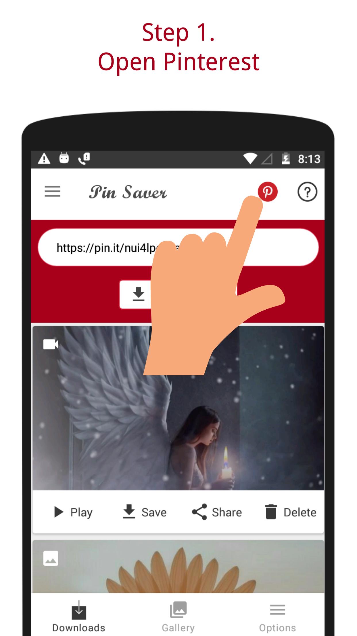 PinSaver - PinDownloader -Video Save for Pinterest APK for Android Download