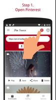 PinSaver - PinDownloader -Video Save for Pinterest โปสเตอร์