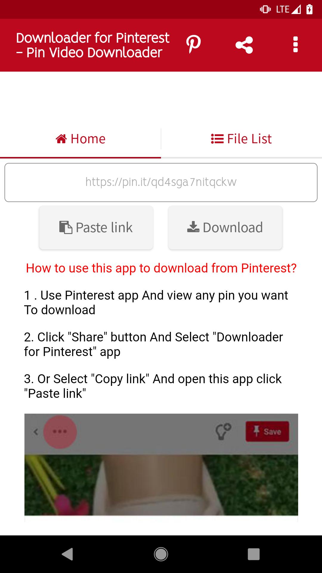 Android 用の Downloader For Pinterest Gif Saver For Pinterest Apk をダウンロード