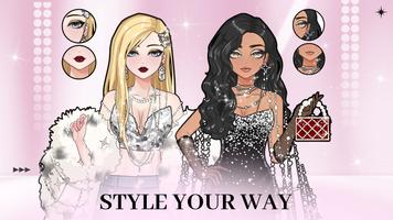 Fashionista & Model Dress Up Plakat