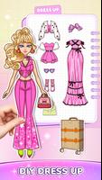 DIY Paper Doll Dress Up Plakat