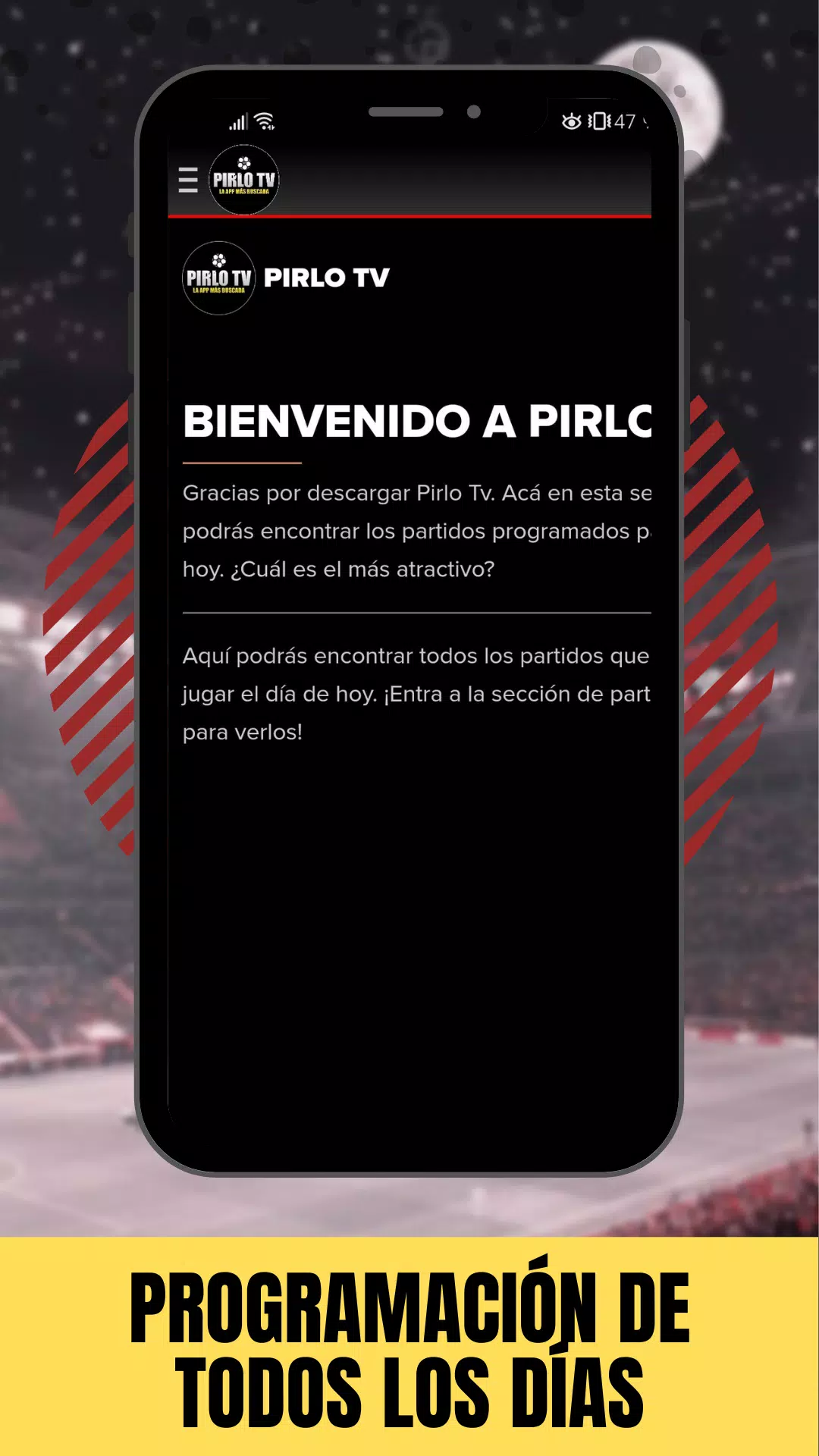 PIRLO TV APK pour Android Télécharger