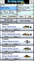My Fishing Advisor Pro اسکرین شاٹ 2