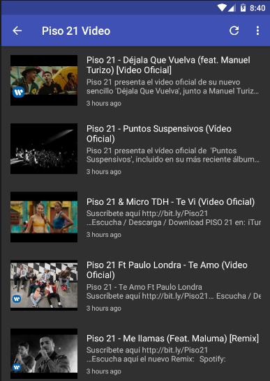 Piso 21 & Micro TDH - Te Vi Musica APK for Android Download
