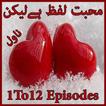 Mohabbat Lafz Hy Laikin Novel 1To12 Episodes