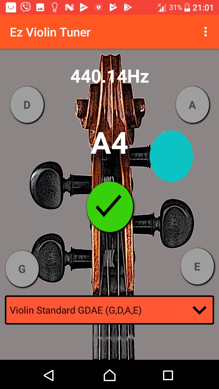 EZ Violin Tuner APK for Android Download