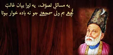 Mirza Ghalib Poetry  دیوانِ غا