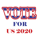 US Election 2020 Polling ไอคอน