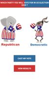 US Election 2020 Polling Cartaz