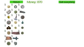Metal detector game screenshot 2