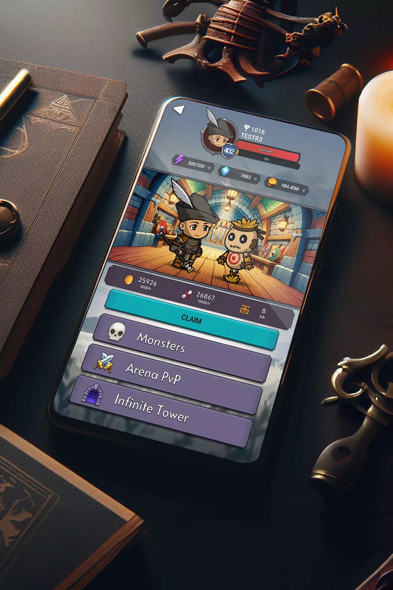 SimplestRPG — Reborn: Idle RPG