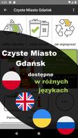 Czyste miasto Gdańsk Plakat