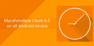 Marshmallow Analog Clock 6.0