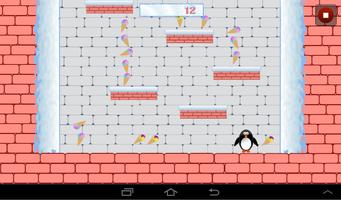 Leaping Jump Penguin الملصق