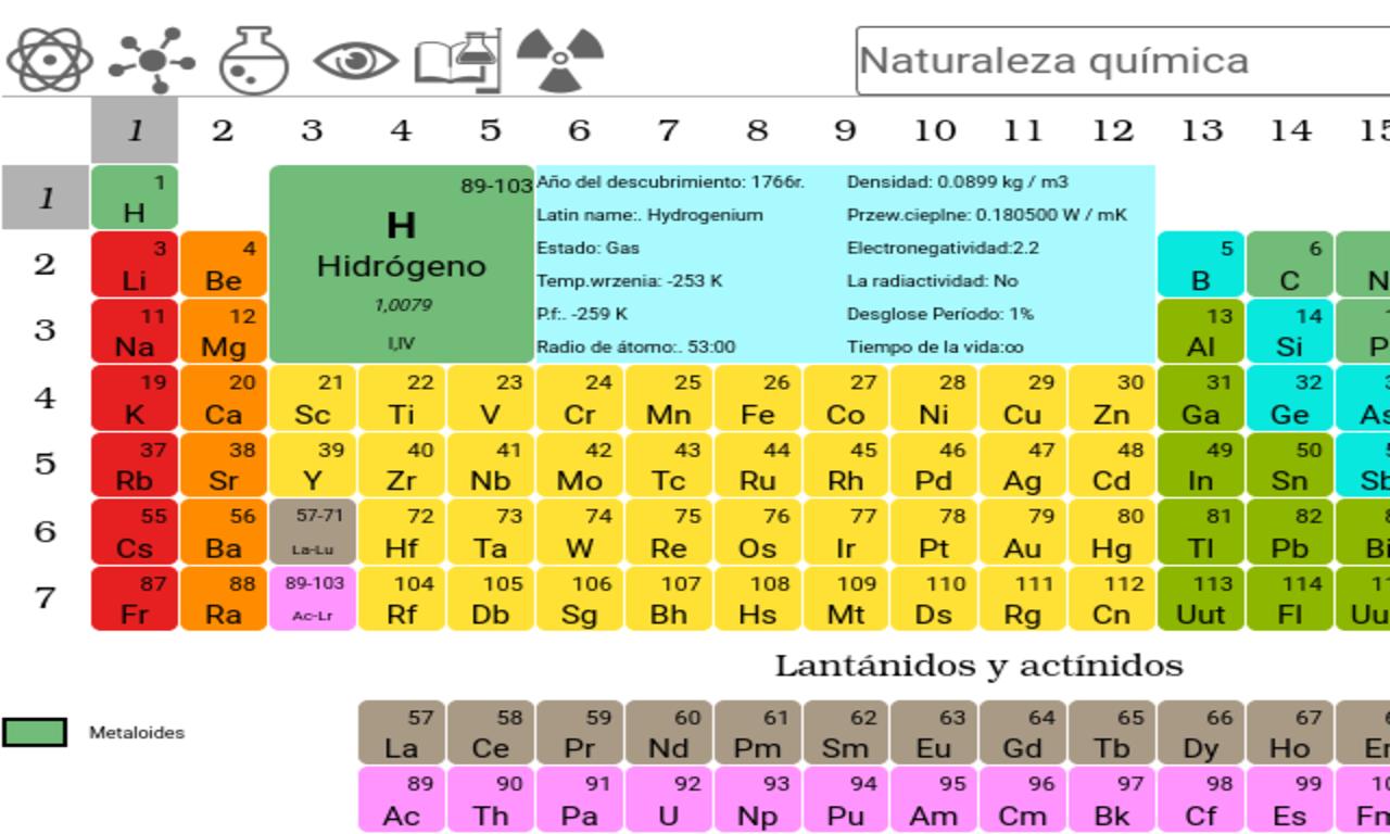 Descarga De Apk De Tabla Periódica De Elementos Para Android