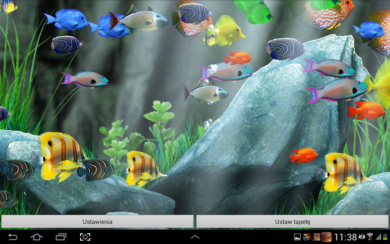 Живой аквариум андроид
