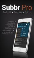 Subbr Pro: Subtitle Editor पोस्टर