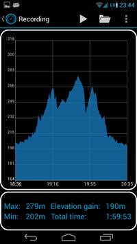 Barometer Altimeter DashClock 截图 6