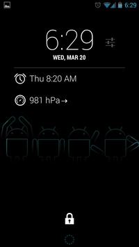 Barometer Altimeter DashClock 截图 2