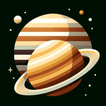 Moons of Jupiter and Saturn icon