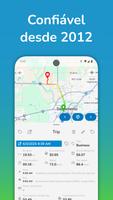Registro de Conducir Carro App Cartaz