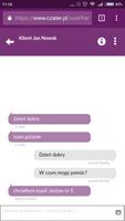Live chat na stronę - Czater.p screenshot 1