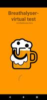 Breathalyser- virtual test الملصق