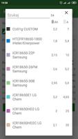 Kalkulator Pakietów Baterii screenshot 1