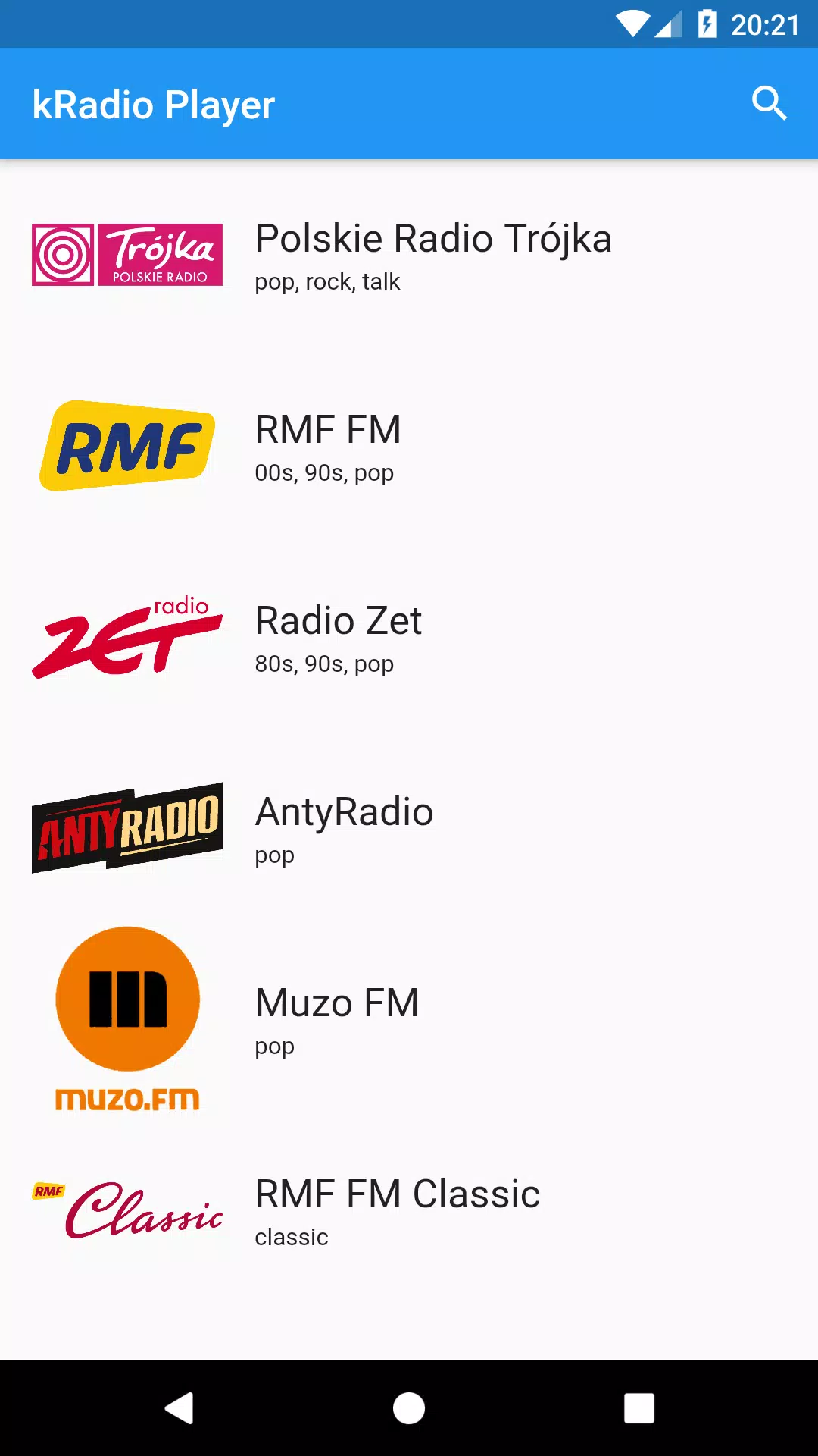 kRadio Player APK for Android Download