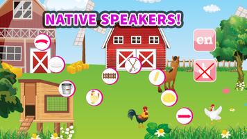 Animals Farm For Kids پوسٹر