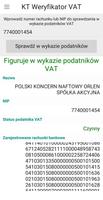 KT Weryfikator - Biała Lista/W पोस्टर