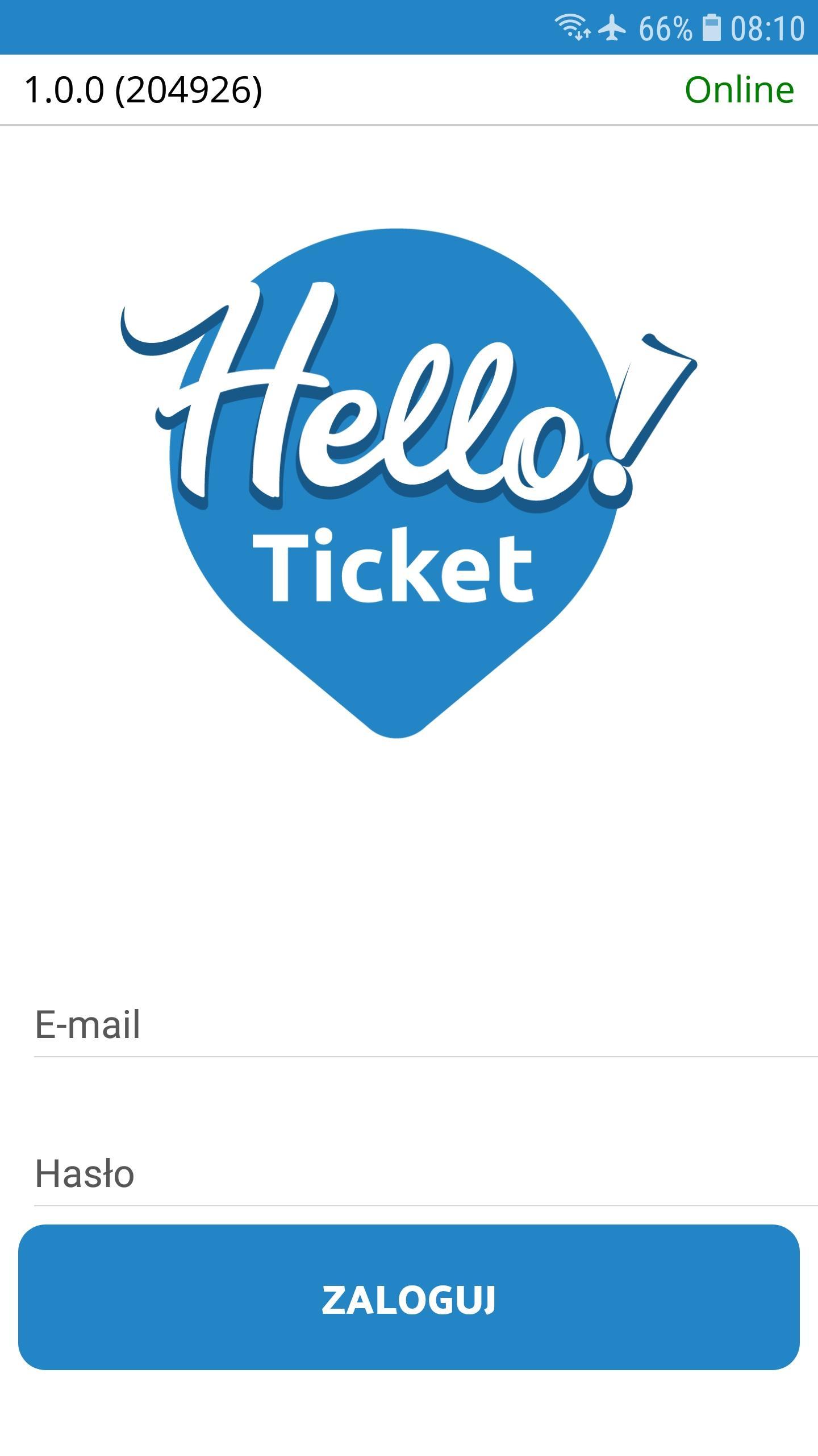 Hello ticket