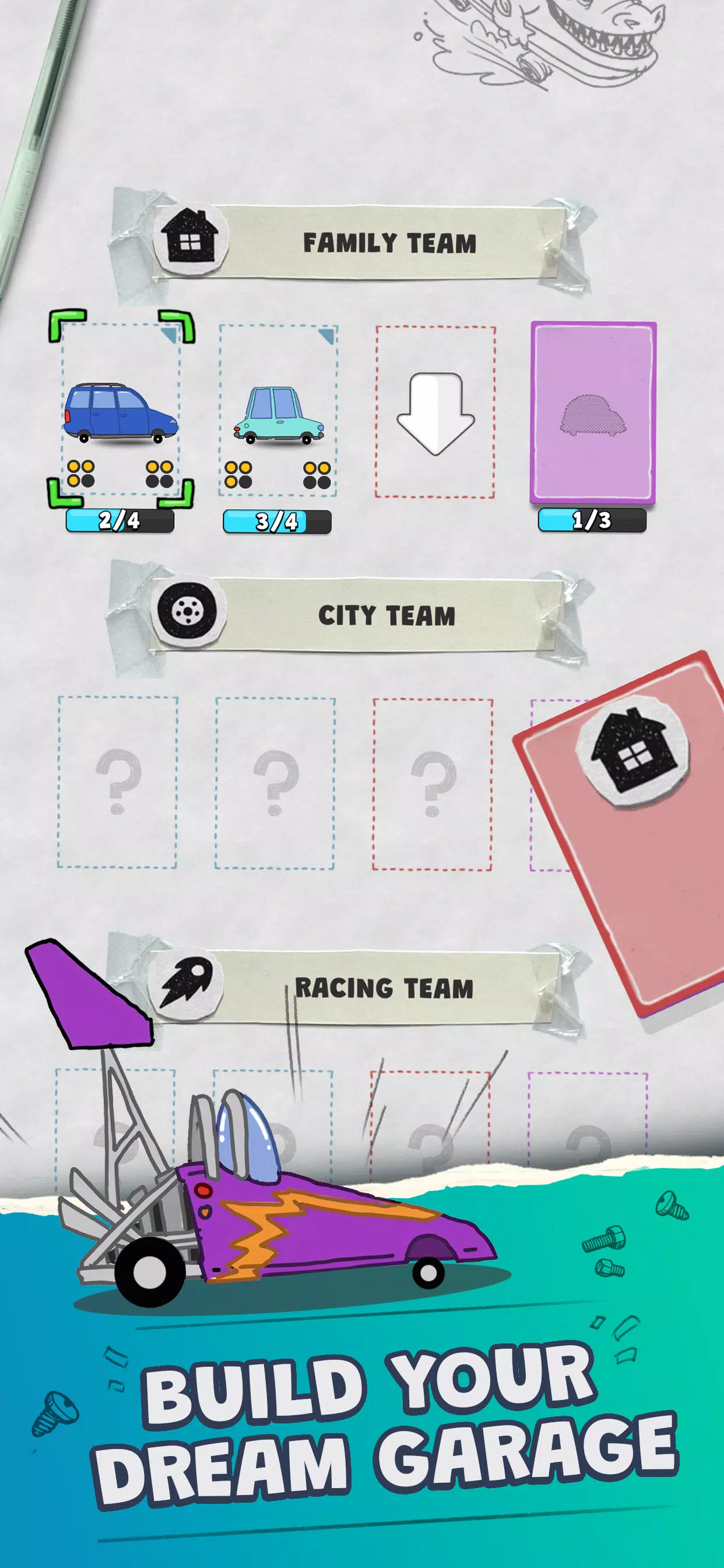 Crazy Racing: Doodle Dash
