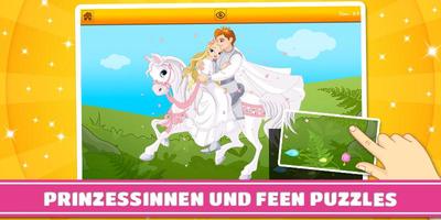 Prinzessinnen und Feen Rätsel Plakat