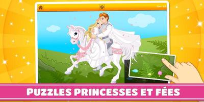 Princesses et de fées Puzzles Affiche