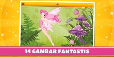 Putri dan Fairies Puzzle screenshot 1
