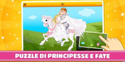 Poster Principesse e fate Puzzle