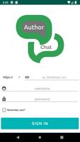 Author Chat 포스터