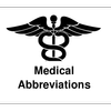 Medical Abbreviations 아이콘