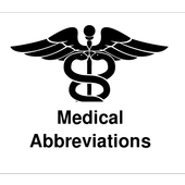 Le médical abréviations icône