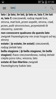 Słownik włoski OFFLINE Ekran Görüntüsü 2