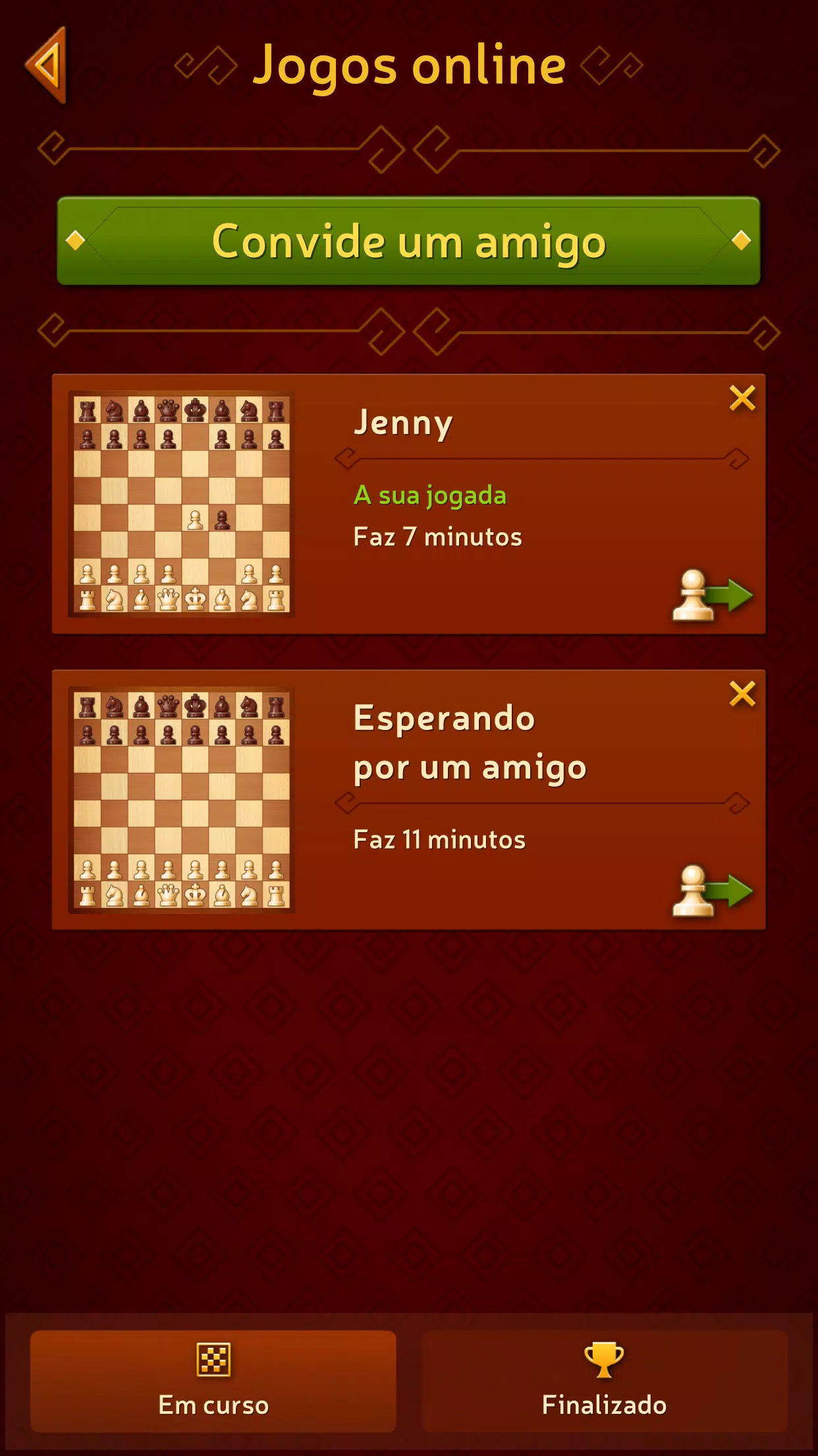 Jogo de Xadrez Online - Xadrez - Clash of Kings Para Celular